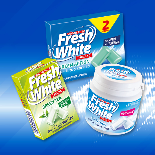 Chewing Gum Fresh White