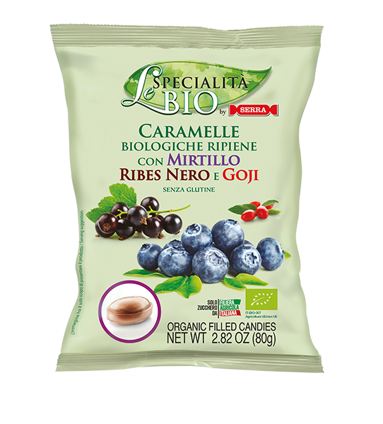 Organic Bilberry, Blackcurrant and Goji Sweets