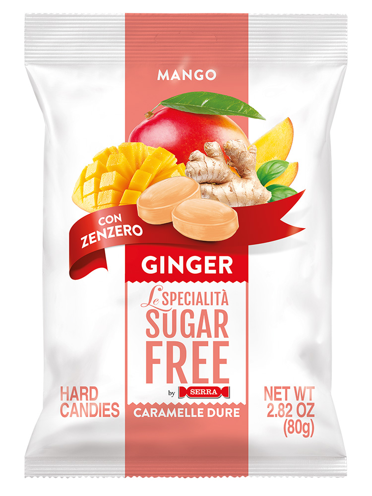 Sugarfree candies<br> Mango and Ginger