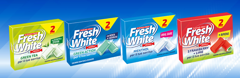 Chicles Fresh White