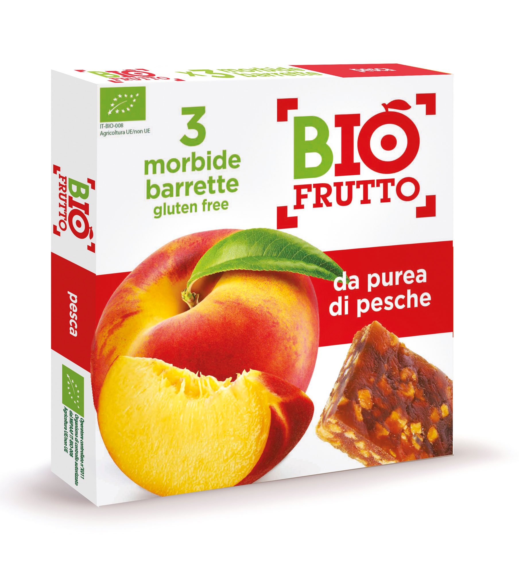 BioFrutto Peach<br>with soft organic fruit